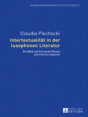 cover image of Intertextualitaet in der lusophonen Literatur